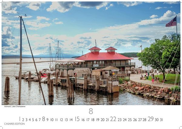 Produktbild: New England Kalender 2027 &ndash; Wandkalender | Fotokalender Nordamerika 35x50cm | mit 12 gro&szlig;formatigen Bildern dieser Region in Spitzenqualit&auml;t.