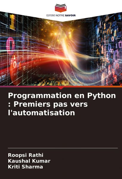 Produktbild: Programmation en Python : Premiers pas vers l'automatisation