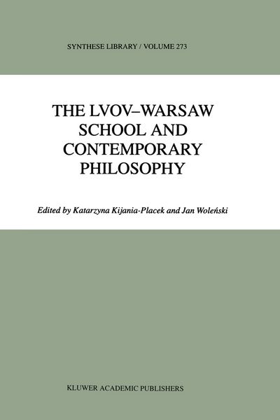 Produktbild: The Lvov-Warsaw School and Contemporary Philosophy