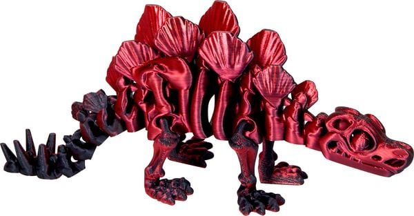Produktbild: Kristalltier Stegosaurus Skelett - T-Rex World, sort.i.D.