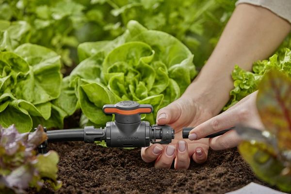 Produktbild: GARDENA Micro-Drip System 13207-20 Regulier-/Absperrventil 13mm (1/2\") &Oslash;