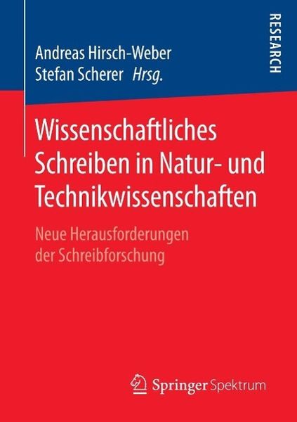 Produktbild: Wissenschaftliches Schreiben in Natur- und Technikwissenschaften