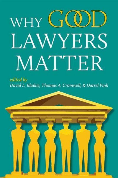 Produktbild: Why Good Lawyers Matter