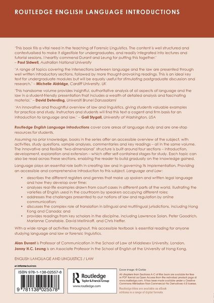 Produktbild: Language and Law