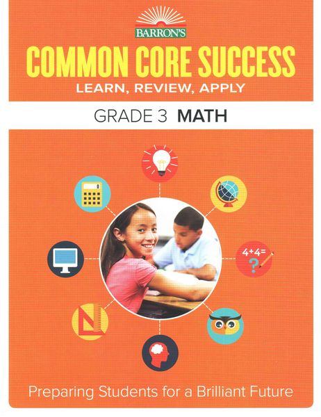 Produktbild: Barron's Educational Series: Common Core Success Grade 3 Mat