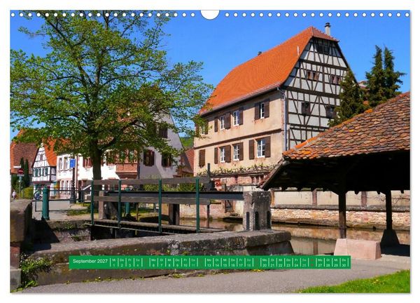 Produktbild: Wissembourg - Tor zum Elsass (Wandkalender 2027 DIN A3 quer), CALVENDO Monatskalender