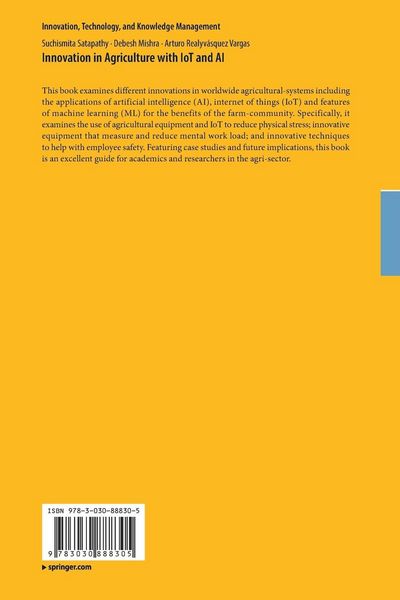 Produktbild: Innovation in Agriculture with IoT and AI