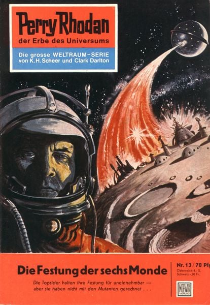 Produktbild: Perry Rhodan 13: Die Festung der sechs Monde