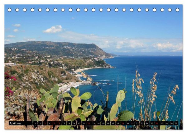 Produktbild: Kalabrien - Italien (Tischkalender 2026 DIN A5 quer), CALVENDO Monatskalender
