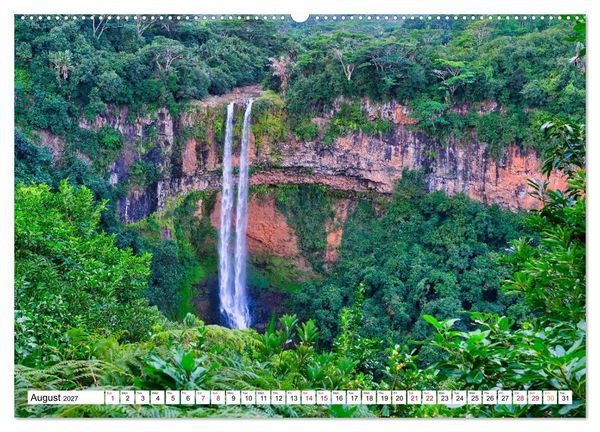 Produktbild: Mauritius - Holiday island in the Indian Ocean (High Quality Premium Wall Calendar 2027 DIN A2 landscape),CALVENDO 12 Month Wall Calendar