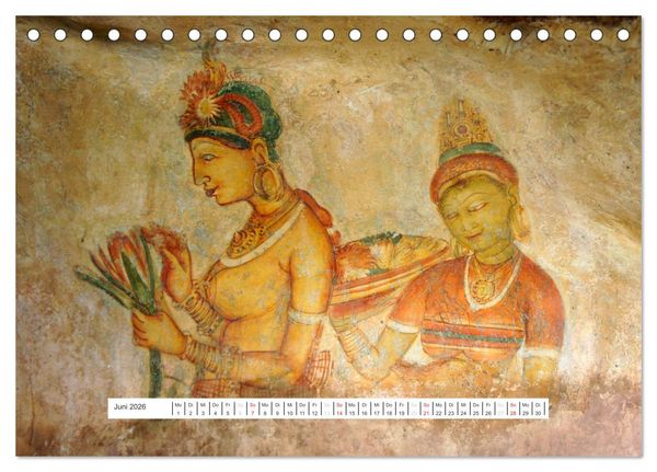 Produktbild: Asien - Sri Lanka (Tischkalender 2026 DIN A5 quer), CALVENDO Monatskalender