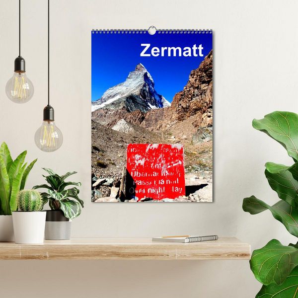 Produktbild: Zermatt (Wandkalender 2026 DIN A3 hoch), CALVENDO Monatskalender