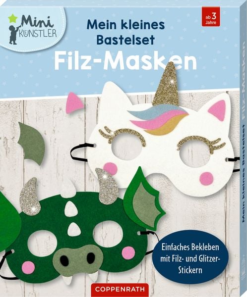 Mein kleines Bastelset: Filz-Masken