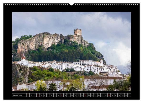 Produktbild: Andalusien - Die Seele Spaniens (hochwertiger Premium Wandkalender 2026 DIN A2 quer), Kunstdruck in Hochglanz