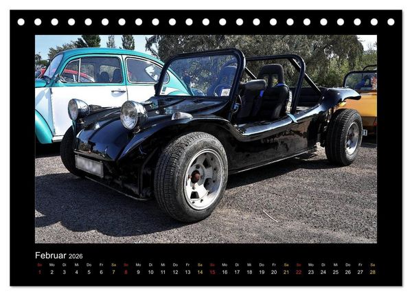 Produktbild: Buggys - die Kultautos der 80er (Tischkalender 2026 DIN A5 quer), CALVENDO Monatskalender