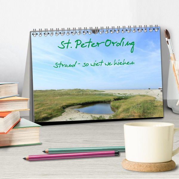 Produktbild: St. Peter-Ording (Tischkalender 2026 DIN A5 quer), CALVENDO Monatskalender