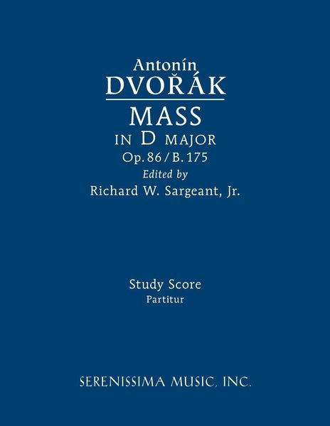 Produktbild: Mass in D major, Op.86 / B.175