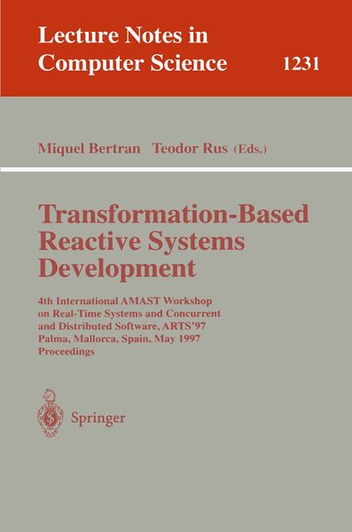 Produktbild: Transformation-Based Reactive Systems Development