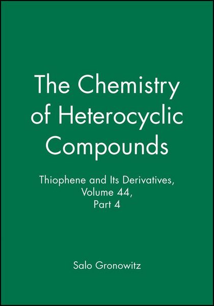 Produktbild: Thiophene and Its Derivatives, Volume 44, Part 4