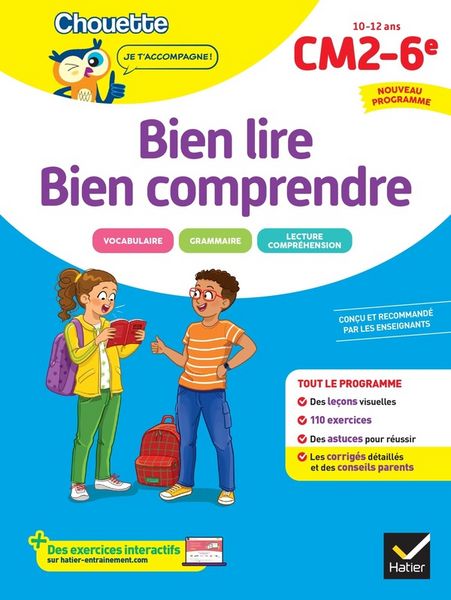 Produktbild: Bien lire, bien comprendre : CM2, 6e, 10-12 ans
