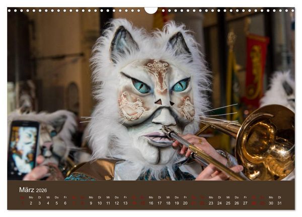 Produktbild: S ganz Johr Fasnacht (Wandkalender 2026 DIN A3 quer), CALVENDO Monatskalender
