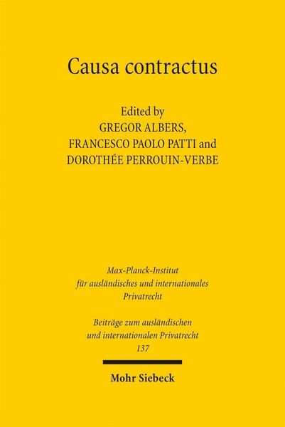 Produktbild: Causa contractus