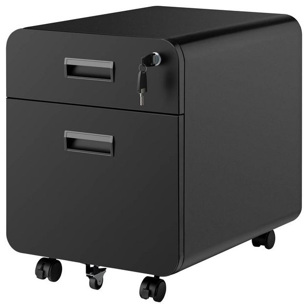 Produktbild: SpeaKa Professional Rollcontainer SP-MFC-001 Schwarz (matt) (B x H x T) 394 x 500 x 497 mm 1 St. SP-13497416