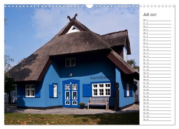 Produktbild: K&uuml;nstlerparadies Ahrenshoop (Wandkalender 2027 DIN A3 quer), CALVENDO Monatskalender