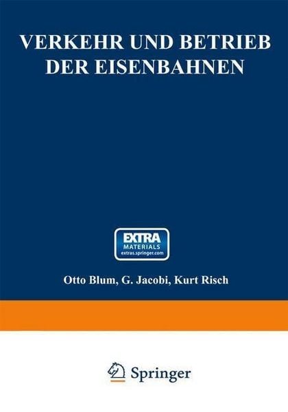 Produktbild: Verkehr und Betrieb der Eisenbahnen