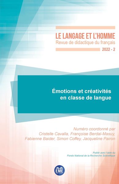 Produktbild: &Eacute;motions et cr&eacute;ativit&eacute;s en classe de langue