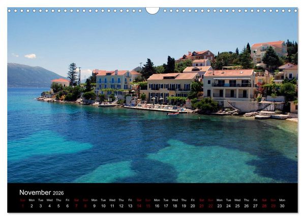 Produktbild: Kefalonia - Dreams of Greece (Wall Calendar 2026 DIN A3 landscape), CALVENDO 12 Month Wall Calendar
