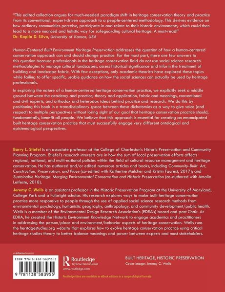 Produktbild: Human-Centered Built Environment Heritage Preservation