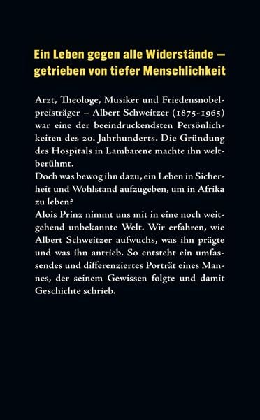 Produktbild: Albert Schweitzer &ndash; Radikal menschlich