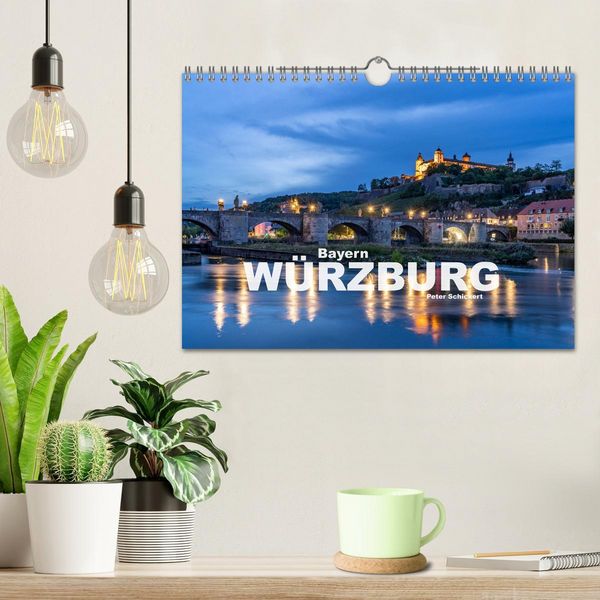 Produktbild: W&uuml;rzburg - Bayern (Wandkalender 2026 DIN A4 quer), CALVENDO Monatskalender