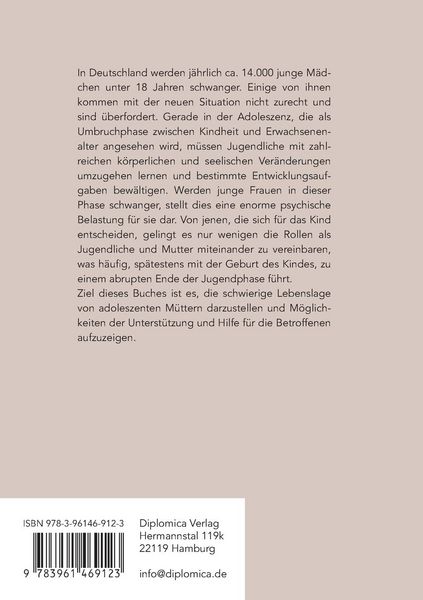 Produktbild: Teenagerm&uuml;tter - Schwangerschaften in der Adoleszenz. P&auml;dagogisch relevante Pr&auml;ventions- und Interventionsangebote