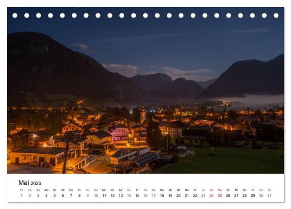 Produktbild: Salzburger Saalachtal - unterwegs im Pinzgau (Tischkalender 2026 DIN A5 quer), CALVENDO Monatskalender