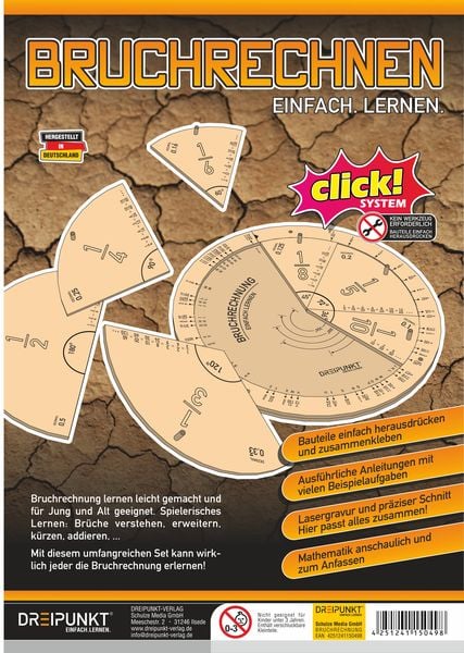 Produktbild: Bausatz Bruchrechenscheibe