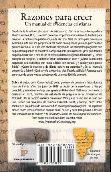 Produktbild: Razones para creer