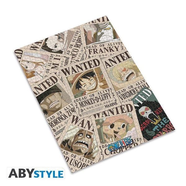 Produktbild: ONE PIECE - Jigsaw puzzle 1000 pieces - Wanted