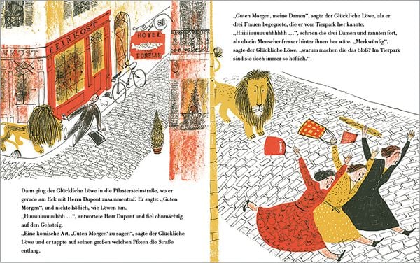 Produktbild: Der Gl&uuml;ckliche L&ouml;we (Pappbilderbuch)