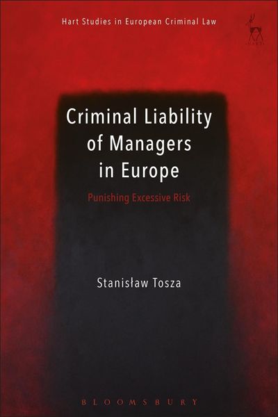 Produktbild: Criminal Liability of Managers in Europe