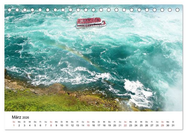 Produktbild: Ontario - Der S&uuml;den (Tischkalender 2026 DIN A5 quer), CALVENDO Monatskalender