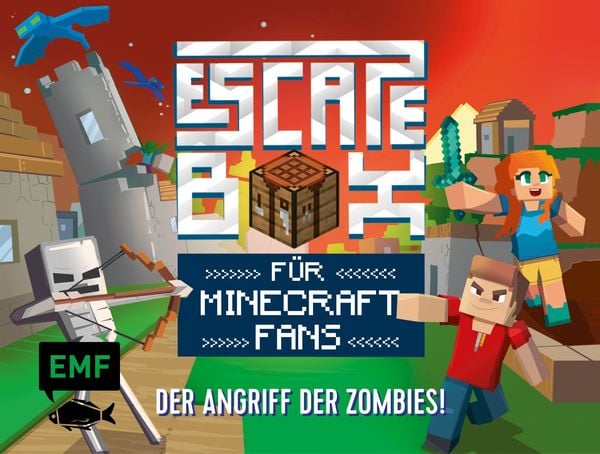 Produktbild: Die Escape-Box für Minecraft-Fans: Der Angriff der Zombies!