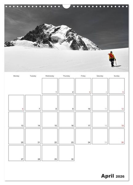 Produktbild: EXPLORING ALPS (Wall Calendar 2026 DIN A3 portrait), CALVENDO 12 Month Wall Calendar