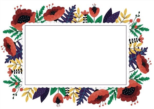 Produktbild: Design Paper Frida Kahlo DIN A5. Mit Falz f&uuml;r Klappkarten