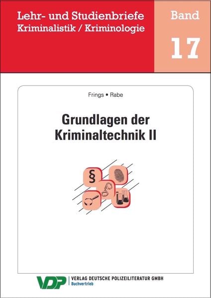 Produktbild: Grundlagen der Kriminaltechnik II