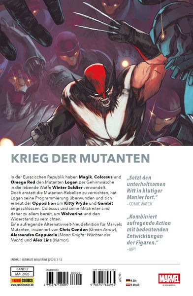 Produktbild: Ultimate Wolverine