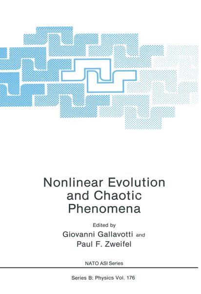 Produktbild: Nonlinear Evolution and Chaotic Phenomena