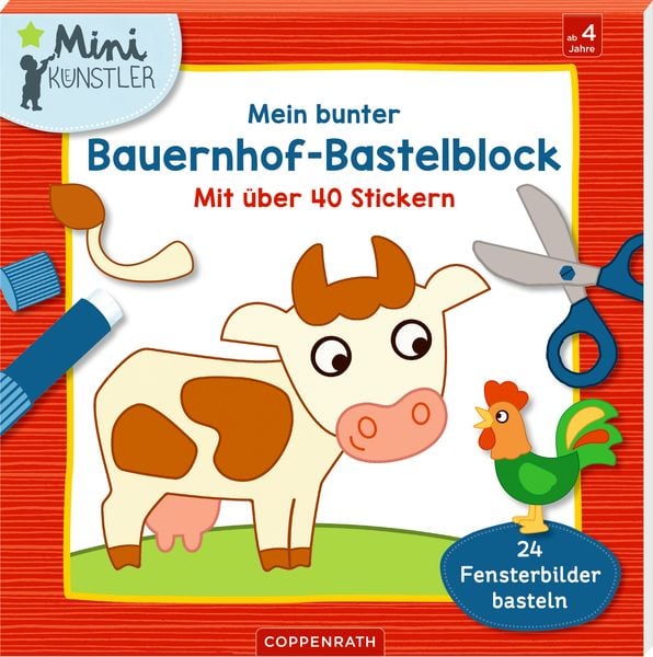 Produktbild: Mein bunter Bauernhof-Bastelblock