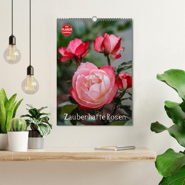Produktbild: Zauberhafte Rosen (Wandkalender 2026 DIN A3 hoch), CALVENDO Monatskalender